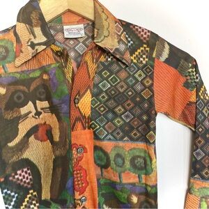 Vintage Billy the Kid Button Front Shirt Sz 7